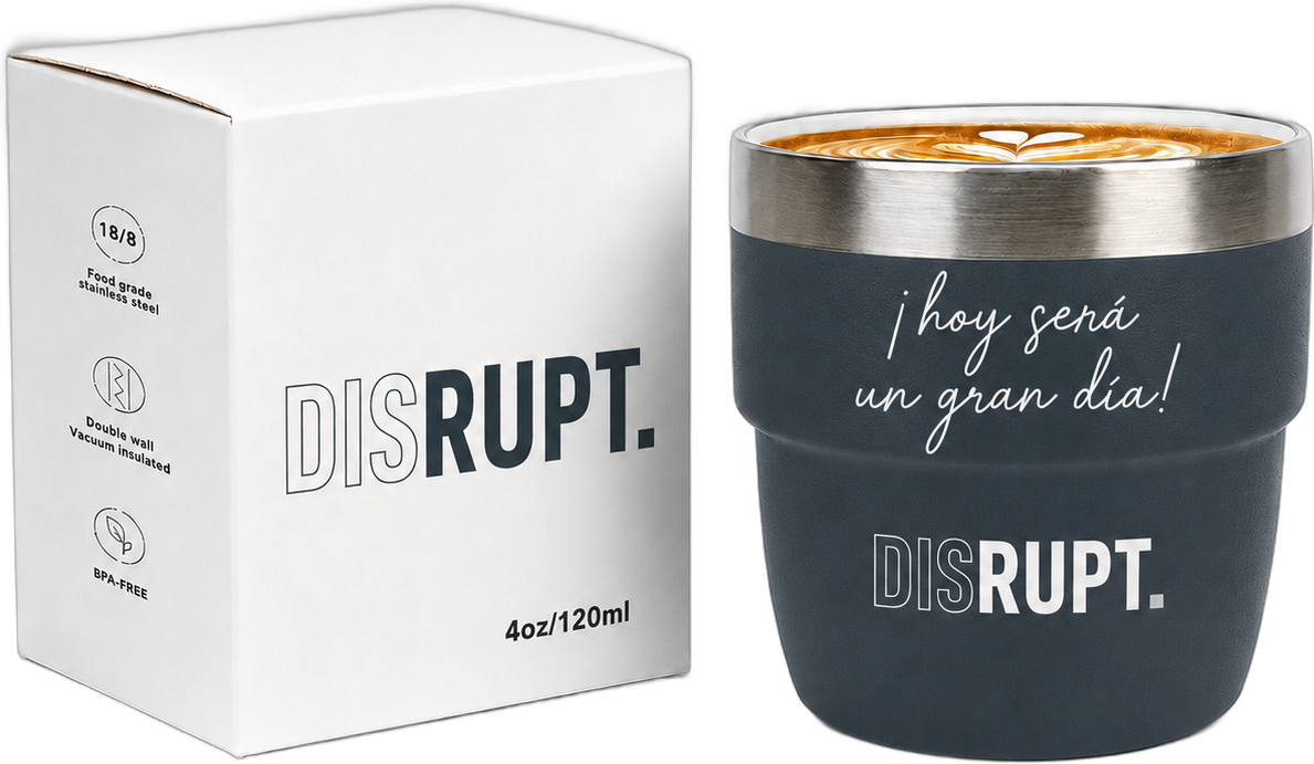 Vaso térmico Disrupt con caja