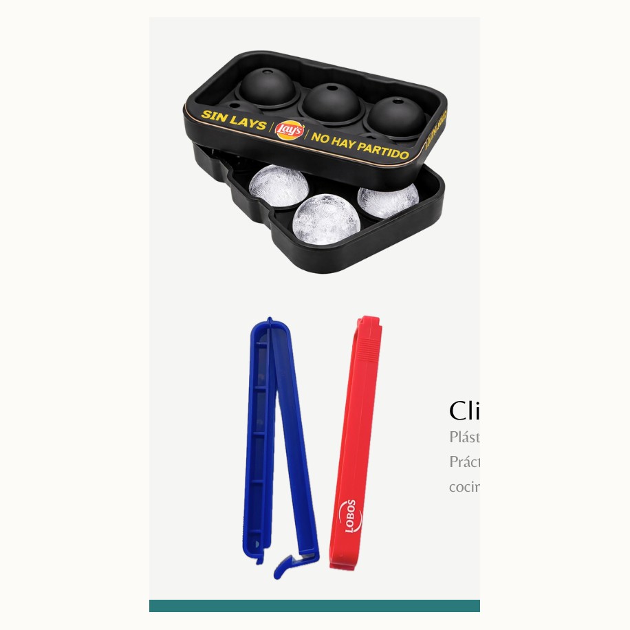 Clips para sellar bolsas